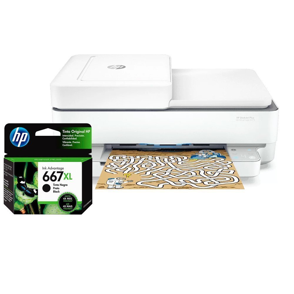 hcページ【7セット】 Combo Impressora Multifuncional HP DeskJet Plus Ink Advantage 6476