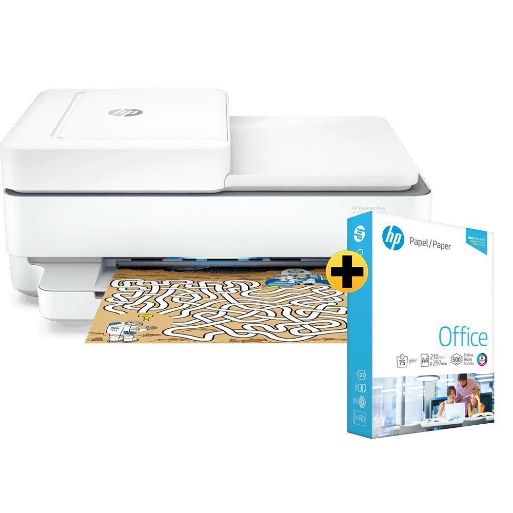 Impressora multifuncional HP DeskJet Plus Ink Advantage 6476 +