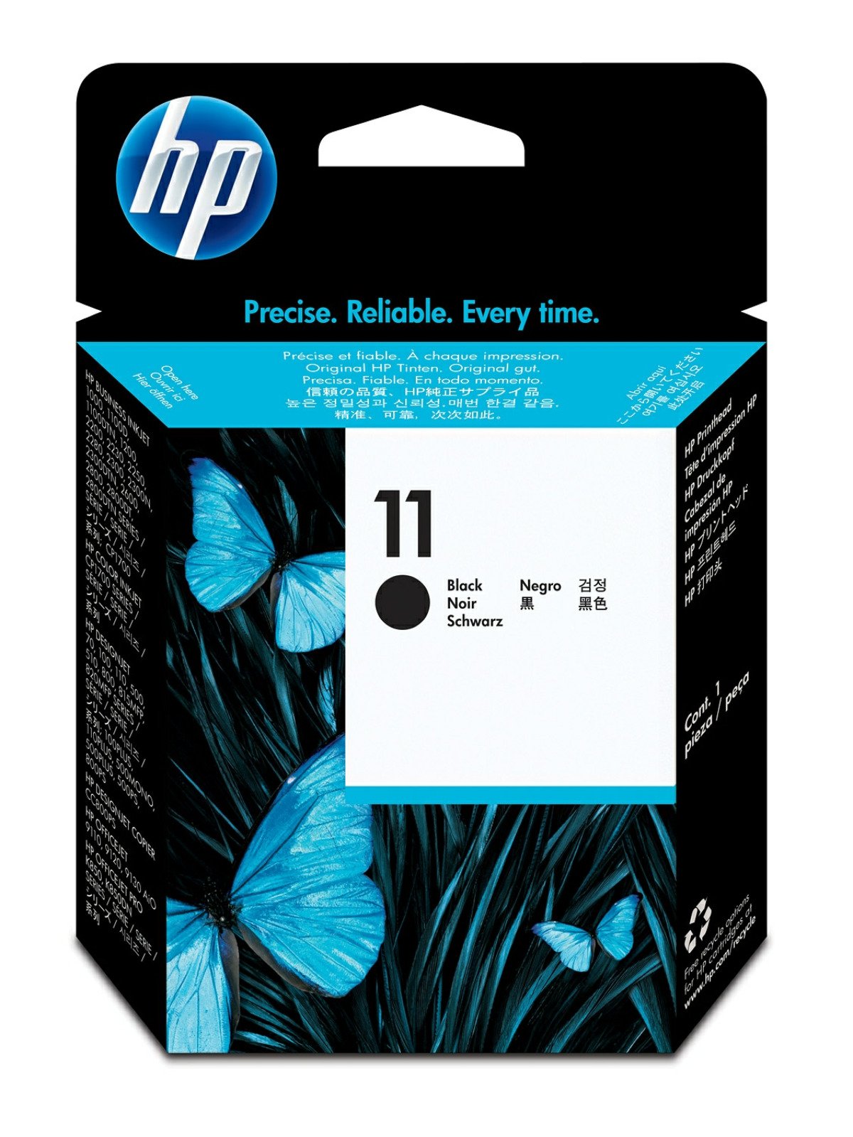Cabeça de Impressão HP 11 Preto - (C4810A) - Loja HP.com Brasil