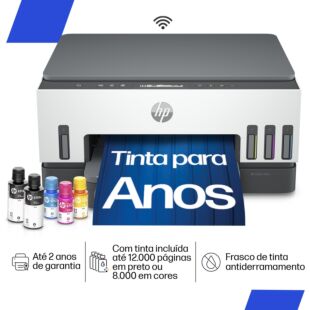 Impressora multifuncional HP Smart Tank 724 (2G9Q2A)
