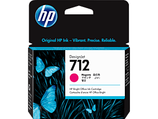 Cartucho de Tinta HP 712 Magenta DesignJet Original (3ED68A) - Center facing