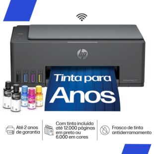 Impressora multifuncional HP Smart Tank 581 (4A8D5A)