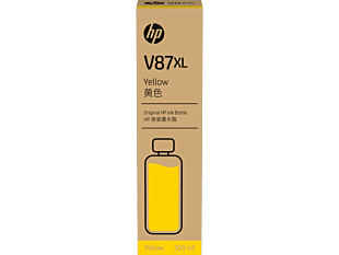 Garrafa de tinta HP V87XL 500 ml amarelo (7FN96A)