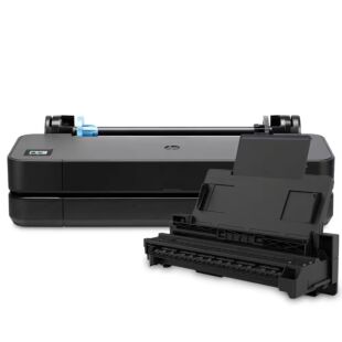 Impressora Plotter DesignJet HP T250 24" + Alimentador Automático de Folhas (5HB06D_B)