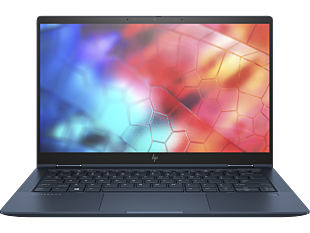Notebook HP Elite Dragonfly 9LE52LA, 13.3", tela de toque, Intel® Core™ i5, Windows 10 Pro 64, 8GB RAM, 256GB SSD, FHD - 13,3" - Azul galáxia (9LE52LA)
