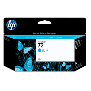 Cartucho de Tinta HP 72 Ciano  DesignJet Original (C9371AB)