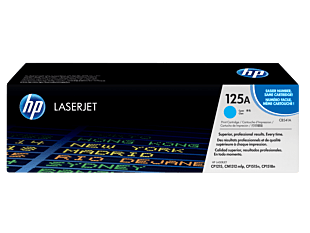 Cartucho de toner LaserJet ciano HP 125A original (CB541A)