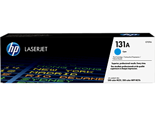 Cartucho de toner LaserJet ciano HP 131A original (CF211A)