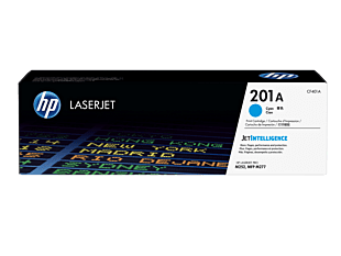 Cartucho de toner LaserJet ciano HP 201A original (CF401A)