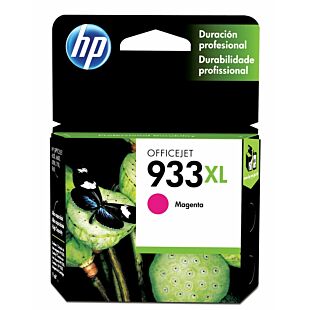 Cartucho de Tinta HP 933XL Magenta de Alto Rendimento Original (CN055AL) - Center facing