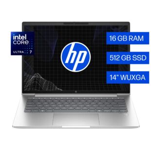 Notebook HP ProBook 440 G11, 14", Intel® Core™ Ultra 7, Windows 11 Pro, 16GB RAM, 512GB SSD, WUXGA - 14" - Prata escovada (B5AX8LA)