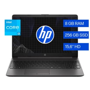Notebook  HP 256R G9, 15.6", Intel® Core™ i3, Windows 11 Home Single Language – A HP recomenda o Windows 11 Pro for Business, 8GB RAM, 256GB SSD, HD - 15.6" - Prata cinza escuro (BQ9K8AT)