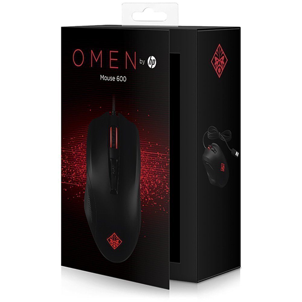 Mouse Gamer USB 12000 Dpi Omen 600 HP (600) - Loja HP.com Brasil