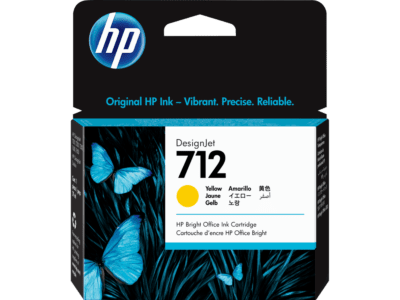 Cartucho de Tinta HP 712 Preto DesignJet 80ml - (3ED71A) - Loja HP
