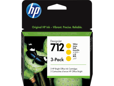 Cartucho de Tinta HP 712 Preto DesignJet 80ml - (3ED71A) - Loja HP