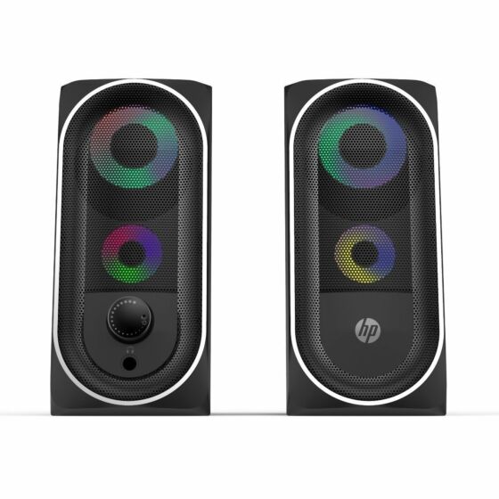 Caixa de Som HP Preta RGB Light DHE-6001 (8YJ92AA)