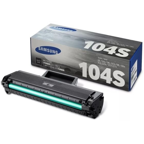 Cartucho Toner P/Samsung Preto MLT-D104S (4HY98A)