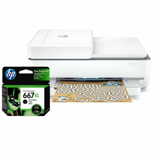 Combo Impressora Multifuncional HP DeskJet Plus Ink Advantage 6476