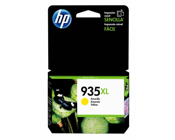 Cartucho de Tinta HP 935XL Amarelo de Alto Rendimento Original (C2P26AB)