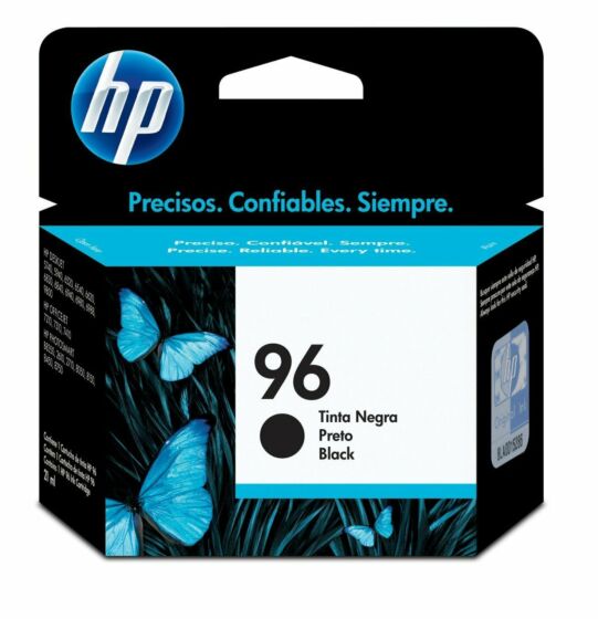 Cartucho de Tinta HP 96 Preto Original (C8767WL)