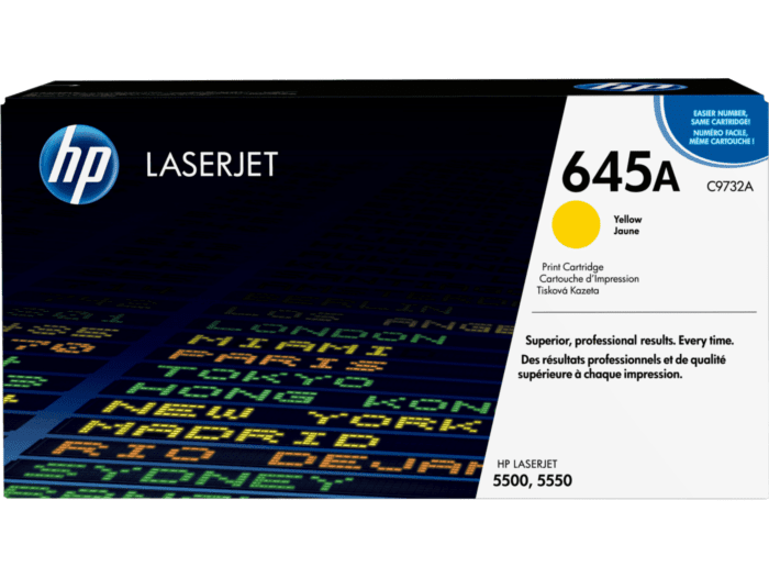 Cartucho de Toner HP 645A Amarelo LaserJet Original - (C9732A) - Loja ...