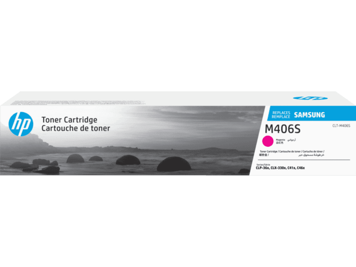 Cartucho de Toner Samsung Magenta CLT-M406S (SU257A)