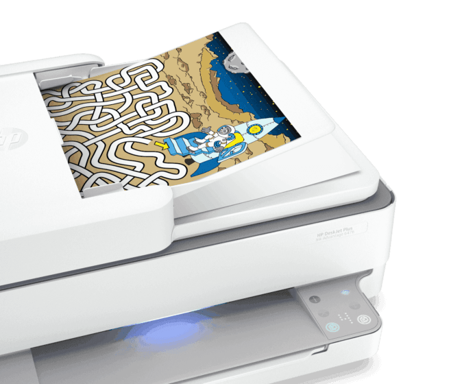 Impressora multifuncional HP DeskJet Plus Ink Advantage 6476 +