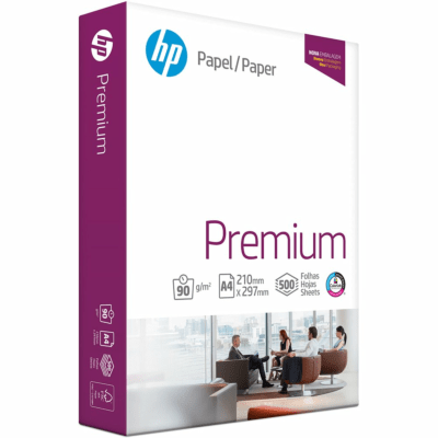 Papel sulfite premium Laser jet A4, 90g, 210mmx297mm, Hp - PT 500 FL