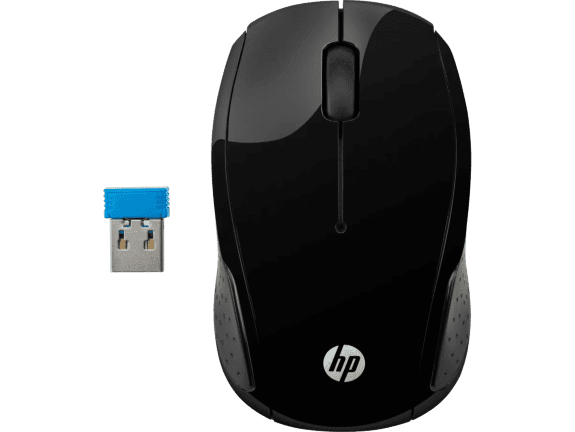 Mouse sem fio HP 200 para trabalho b&aacute;sico e produtividade